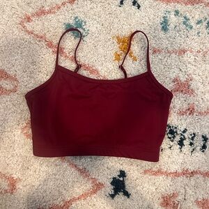 Balera Burgundy Dance Top